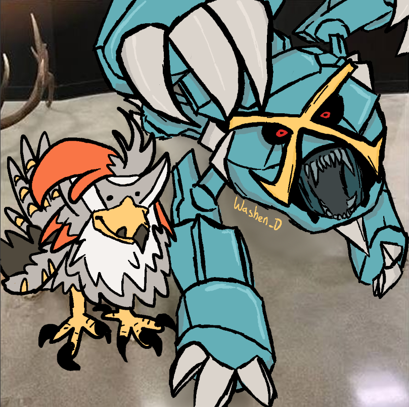 Washen_D's tweet photo. metagross is the true threat https://t.co/YKoO926JcU
