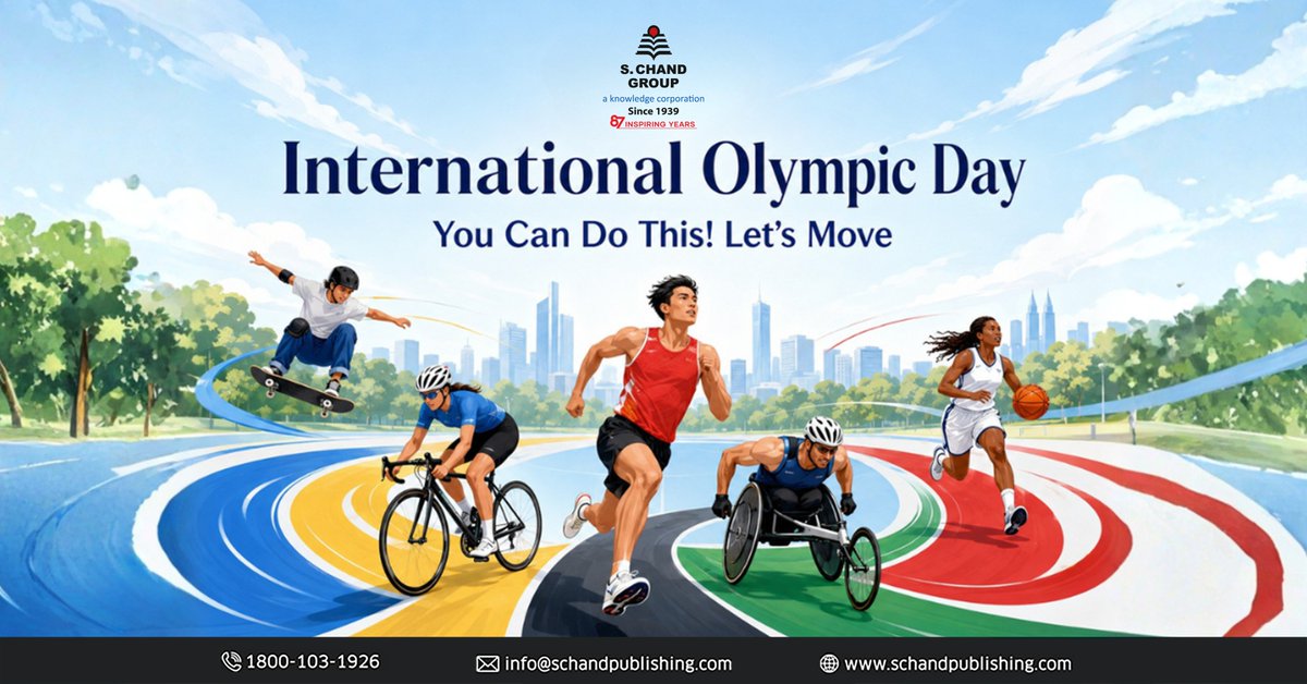 SChandGroup's tweet photo. Every step, stretch, run, and jump brings us closer to a healthier and stronger future. This #InternationalOlympicDay, embrace the spirit of movement and believe in your potential.

#SChandGroup #LetsMove #youcandothis https://t.co/ddQtSwMze0