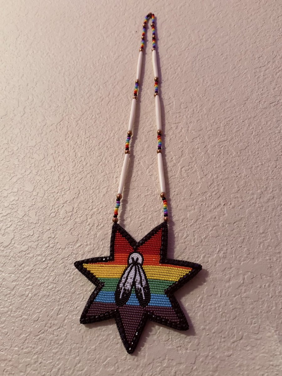 ndncommie's tweet photo. Posting this everywhere idc it took me weeks! Happy Pride Month to all my fellow two-spirits ❤️🧡💛💚🩵💜 https://t.co/rdHLjvjR7w