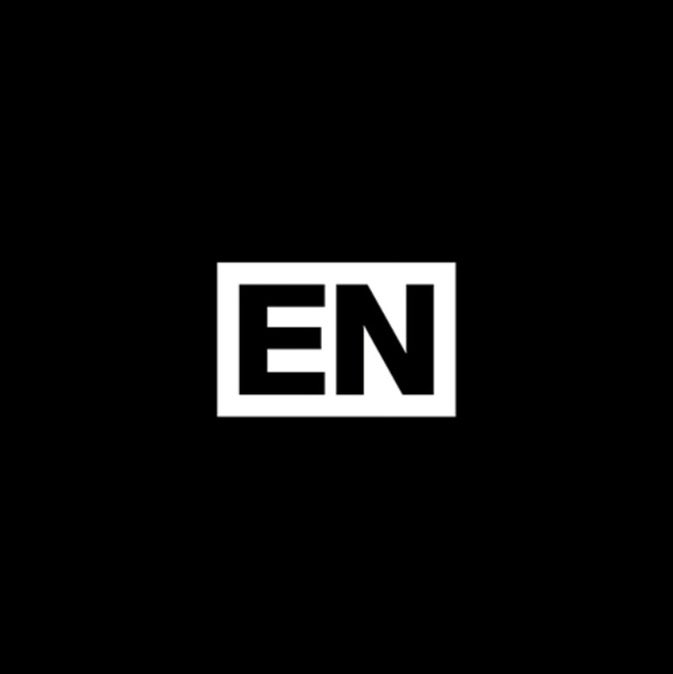 hoonikiz's tweet photo. look at the old and new logos, it looks like the “EN” is now inside the hyphen 😳😳 https://t.co/mhpfyXJ4Mn