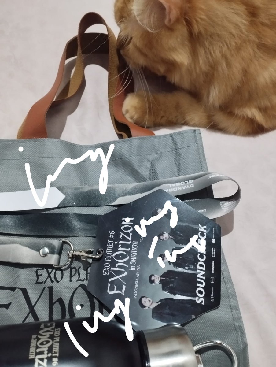 sehuniing's tweet photo. WTS totebag lanyard tumbler Benefit EXHORIZON JAKARTA.

Minat inbox . https://t.co/nE23ehoCSZ