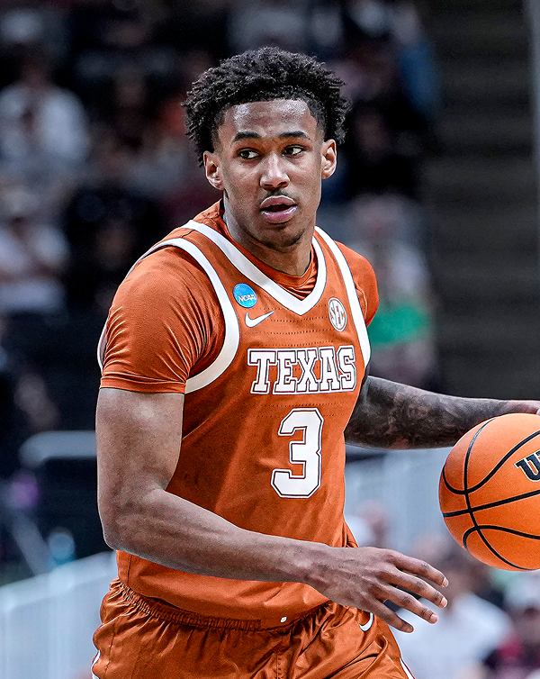NexTalentVision's tweet photo. NTV 2026 NBA Draft Prospect Rankings

#16 Dailyn Swain 6’8 210lb Texas Junior

My evaluation:

Swain is a versatile wing with strong ball-handling ability and a real feel for creating advantages in isolation. He reads defenders well, scores efficiently, and shows the ability to operate as a secondary creator when needed. The next step in his development is improving his off-ball consistency and adding strength to maximize his frame on both ends. Defensively, he already brings good size and length that translates at the next level, with clear room to grow into a more complete two-way piece.

#NBADraft #Scouting