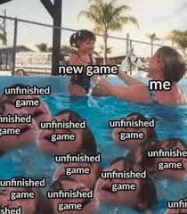 Zyphose_'s tweet photo. This is literally me right now. 
I want to play the Zelda / Sonic / Final Fantasy games that I haven't touched yet, while also mid-other-games. 
Pls send help and snacks https://t.co/UaDANVQpku
