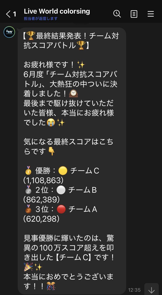 irukatyan_jas's tweet photo. 昨日で幕を閉じた事務所イベントは見事みんなの協力のお陰で優勝🏆することが出来ました☺️事務所からのさっき通知きてました☺️みんな沢山応援しに来てくれてありがとうございました🙏還元できる時にしていくね😌結果は画像の通りでした٩(ᐛ  )و事務所探してる方いたら是非DMください☺️ https://t.co/88SV2wU44l