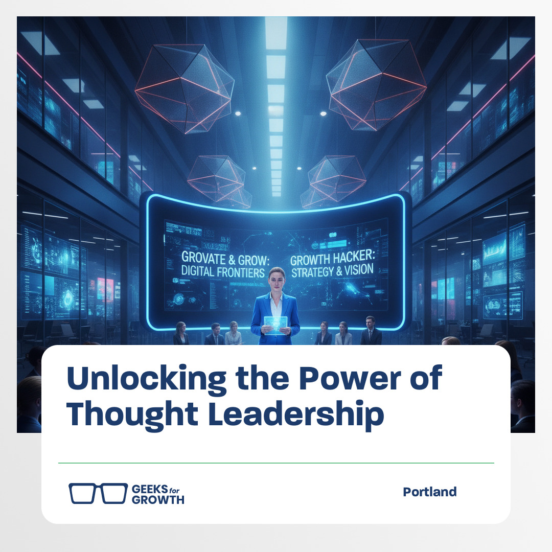TGG_Portland's tweet photo. Thought leadership is more than just sharing ideas; it’s about shaping perceptions and driving innovations in online public relations. Mastering this art involves crafting compelling content, engaging with audiences authentically, and showcasing expertise effectively. B... https://t.co/o0yRcpaE0z