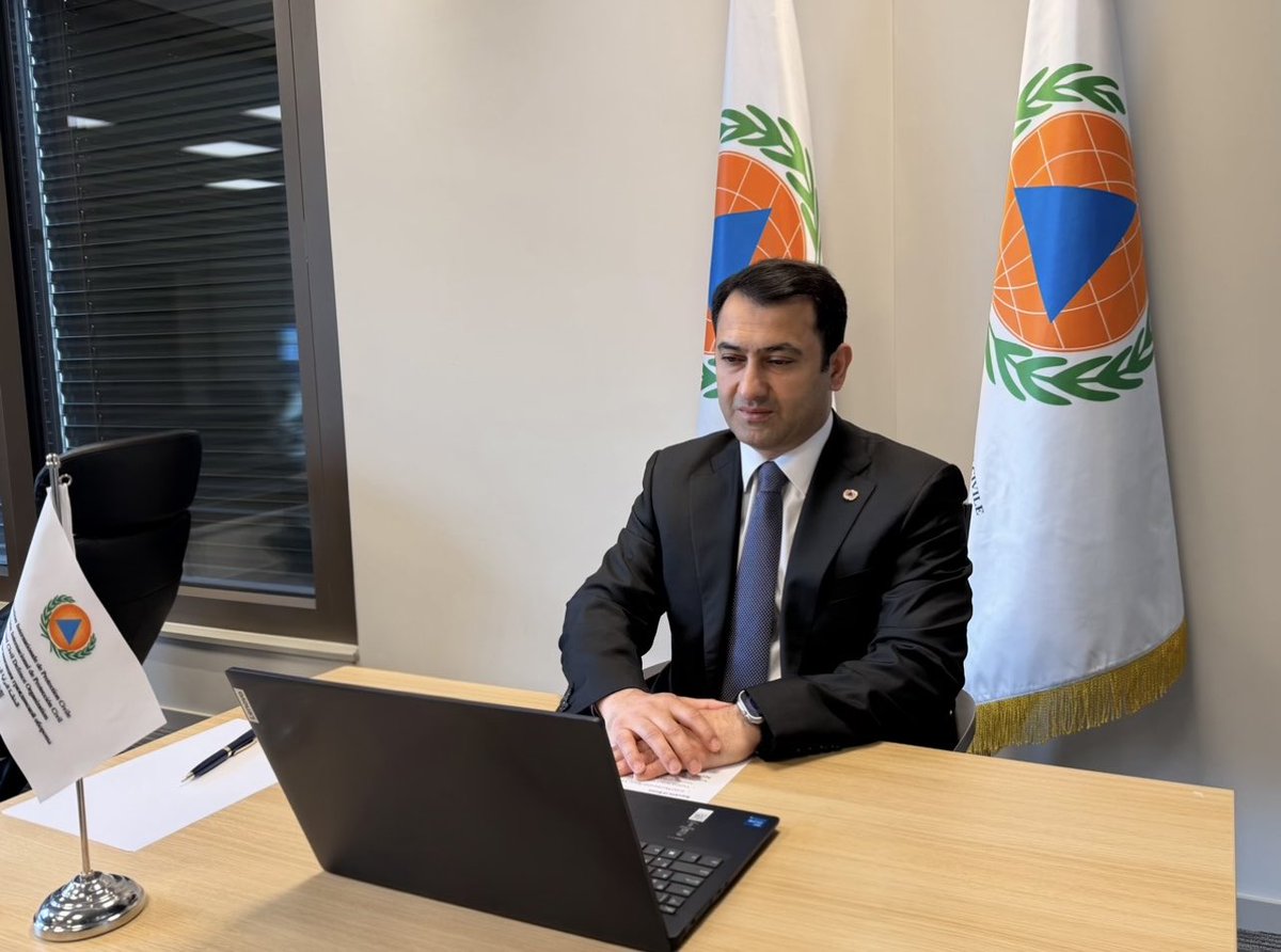 ICDO_org's tweet photo. On 22 June, ICDO Secretary-General Mr. Arguj Kalantarli held an online meeting with Colonel Major Bako Boubacar, Director General of Civil Protection of the Republic of Niger.

The discussions focused on further strengthening the longstanding partnership between the ICDO and Niger, ongoing reforms within the Organization, and opportunities to expand training and capacity-building activities, including additional programmes in Niamey. Both sides also emphasized the importance of broader use of the ICDO’s International Monitoring and Coordination Centre (IMCC) to enhance preparedness and resilience.

The ICDO highly appreciates Niger’s continued support for the Organization’s reforms and initiatives and looks forward to further deepening this valuable cooperation.

#ICDO #CivilProtection #DisasterRiskReduction #Niger