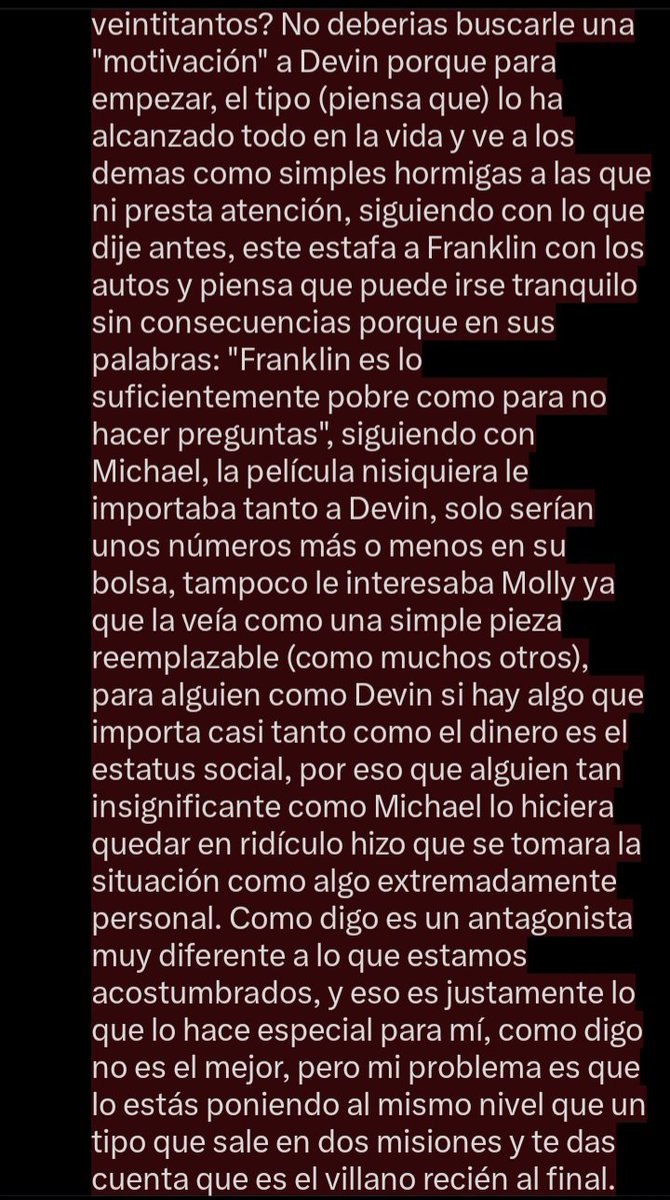 Sunday_Edition_'s tweet photo. @Deacon_PS5 @NotiPlay_ Weston es un empresario multimillonario, capaz de comprar lo que sea, y con múltiples acciones en diferentes empresas (no sólo en Merryweather) por qué razón tendría que preocuparse de un loco adicto a la gasolina, un señor de mediana edad con Daddy issues y un ladrón de https://t.co/UU67Xp3LYo