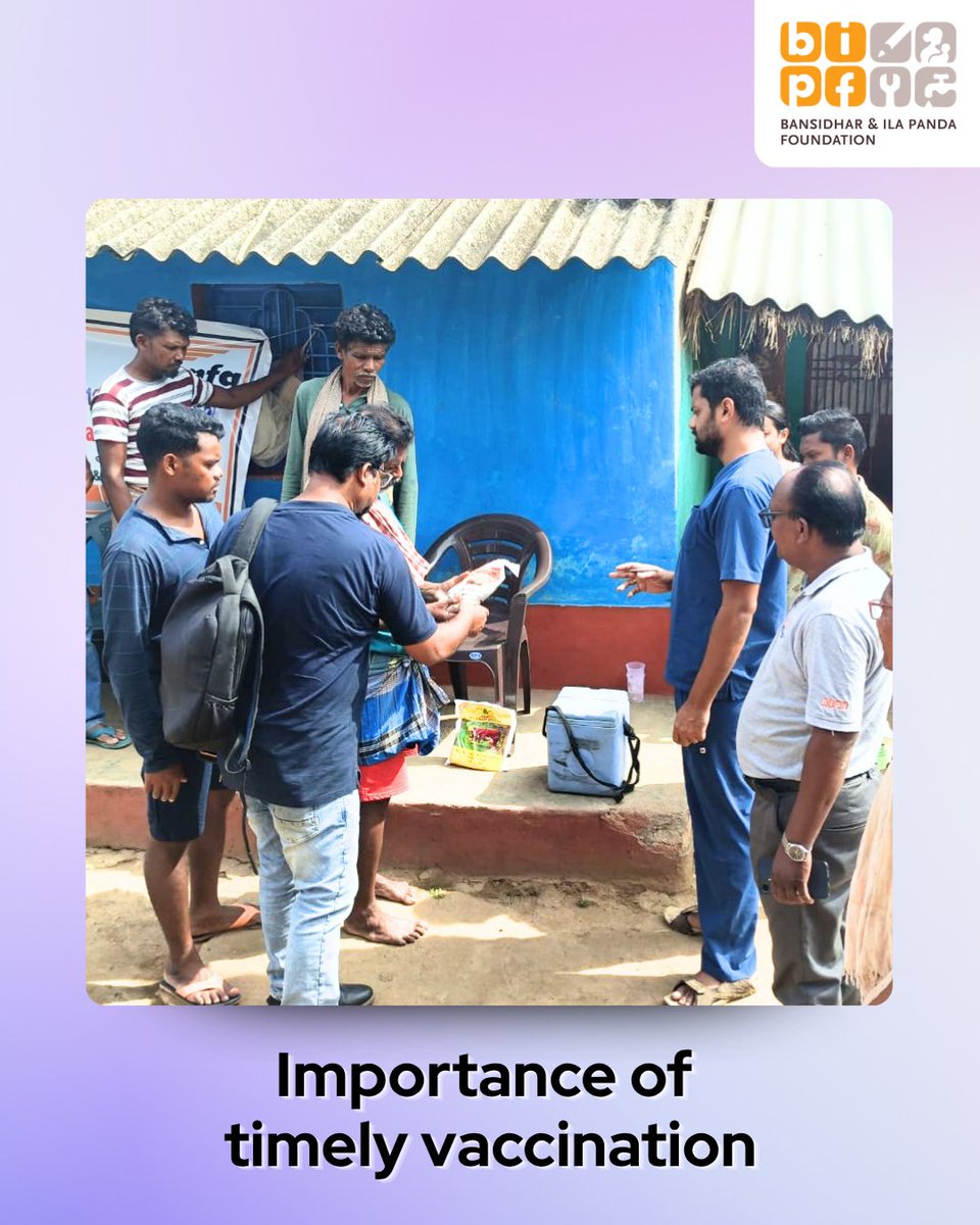 BIPF_Odisha's tweet photo. Community effort for better livestock care.

A livestock programme recently held in our community focused on timely vaccination, basic disease awareness, and simple livestock care practices to support healthier animals and more informed farming decisions.
A small but important step towards strengthening everyday rural livelihoods through shared knowledge and participation.

#CommunityHealth #LivestockCare #RuralDevelopment #FarmerAwareness #AnimalHealth #SustainableLivelihoods