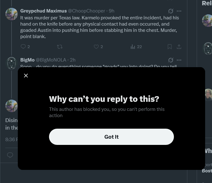 BigMoNOLA's tweet photo. @ChoopChooper  Coward. https://t.co/0mGZ58ZrQc