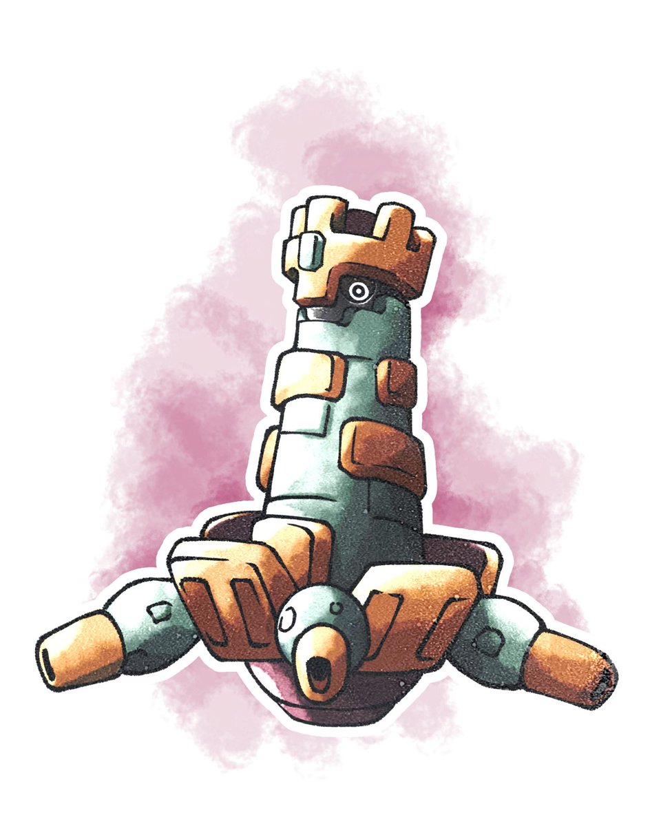 Midwestria_Pkmn's tweet photo. Wulbark!  bug/steel type forretress evolution!   #fakemon #pokemon #fakemonart #pokemonart #art #PokemonLegendsZA designs by me and @formigaartz art by @Jettsed1 https://t.co/nUeGWwL1by