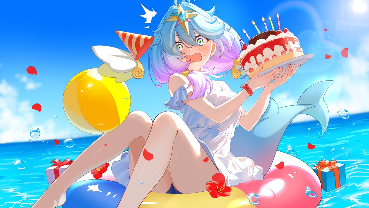 TheMikiKomori's tweet photo. IT'S OFFICIALLY MY BIRTHDAY! I'm so excited to celebrate with you all later tonight for my final stream before debut!!

My game just went live on steam, itchio, the google play store, and the apple store! Over 1k of you guys wishlisted it which is INSANE! I hope you all enjoy! Make sure to leave a positive review wherever you play it!

Friendly reminder, the game is free to play! It has 3 endings, is fully voice acted, has several official language translations, and takes ~45min to 100%!

Huge thank you to all the members of my community who helped make this game a reality, as well as to all the angelfins who have supported me throughout the entire process!