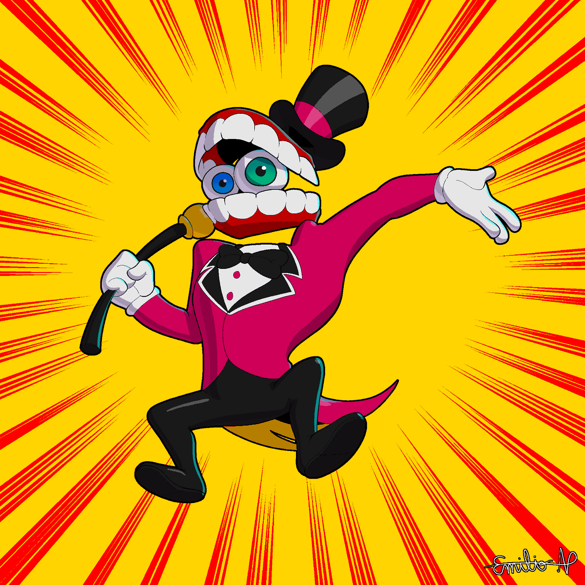 Egnart04's tweet photo. "Welcome to The Amazing Digital Circus!"

#caine #theamazingdigitalcircus #tadc #tadcfanart #digitalart https://t.co/Bd7k9uWFuA