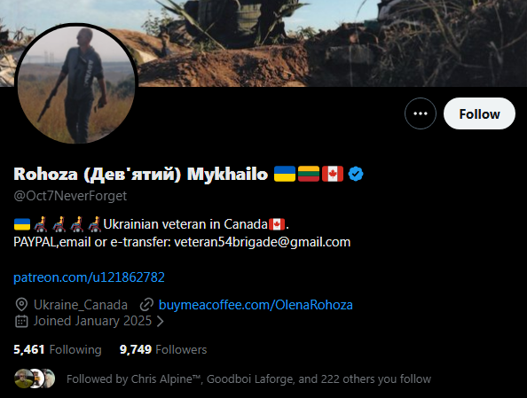 balkan_fella's tweet photo. Fellas, this well-known scammer is back again. He has been asking people for money for years, abusing the kindness and compassion of our community.

Make sure to block him and warn others to avoid him.

❌ @ Oct7NeverForget https://t.co/6YGLwukc7N