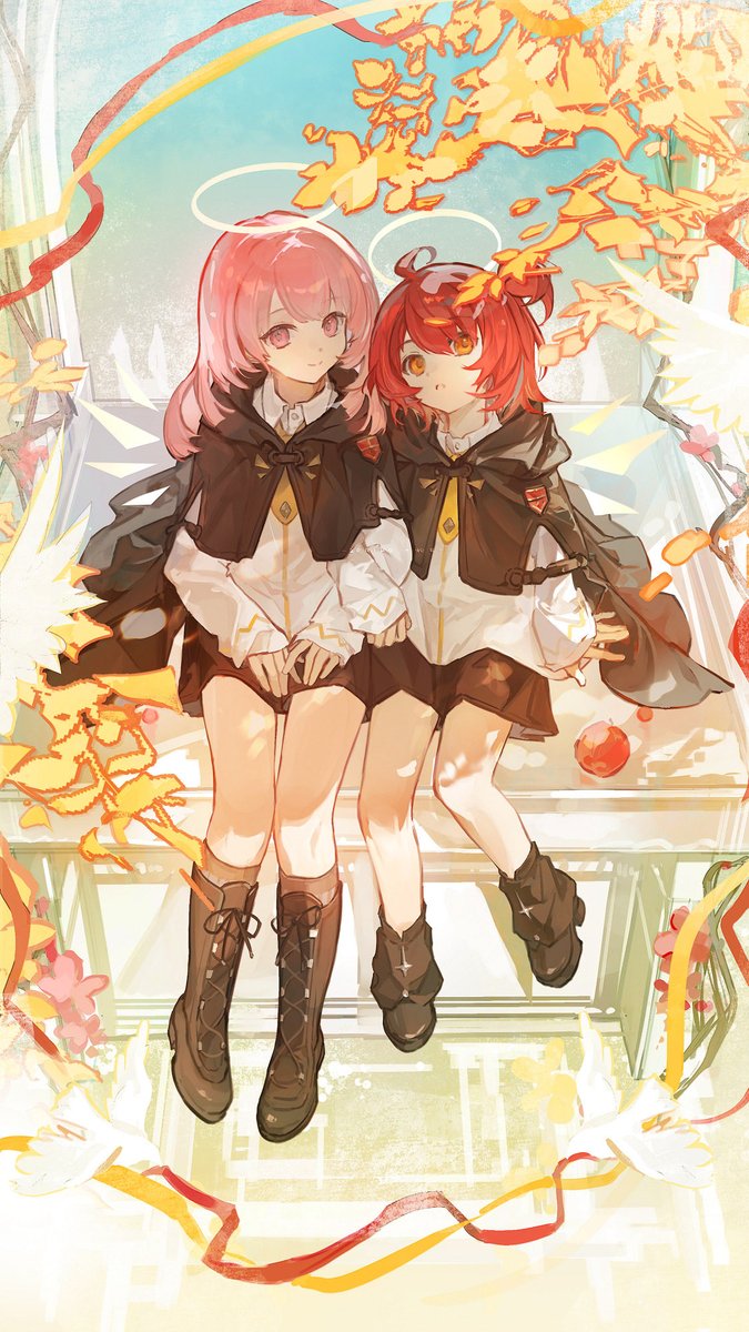 zeriko7's tweet photo. #アークナイツ #Arknights

 蕾缪安和蕾缪乐 https://t.co/Ccteq4gRq1