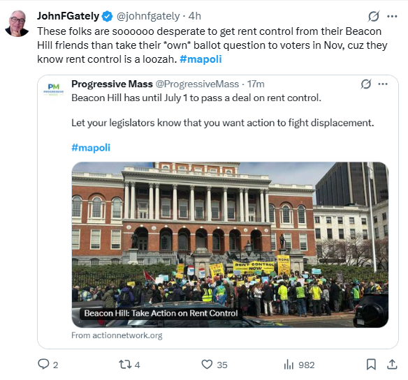 RWwatchMA's tweet photo. Maga republicans argue both sides 1⃣ rent is too damn high 2⃣ we oppose state relief.
The Senate housing bill, known as the 21st Century ROAD to Housing Act, aims to boost the nation's housing supply and improve affordability https://t.co/tfNbEPcLRt #bospoli #mapoli https://t.co/r5LEM1rGT1