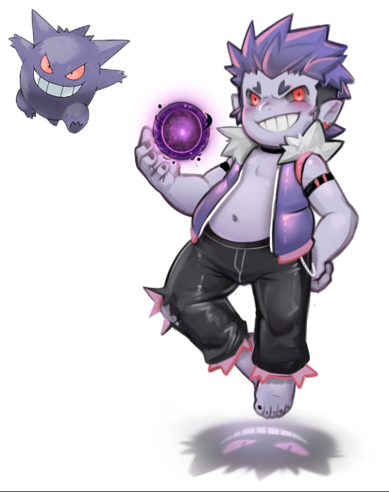Monkyd_SE's tweet photo. Gengar Pokeboy #5 https://t.co/BfICWdch1Q