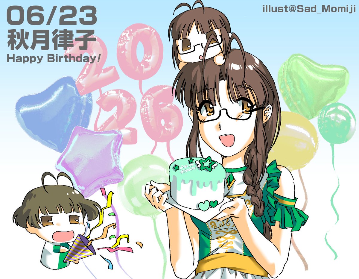 Sad_Momiji's tweet photo. #秋月律子生誕祭2026
#秋月律子誕生祭2026 https://t.co/FrxAof2O72