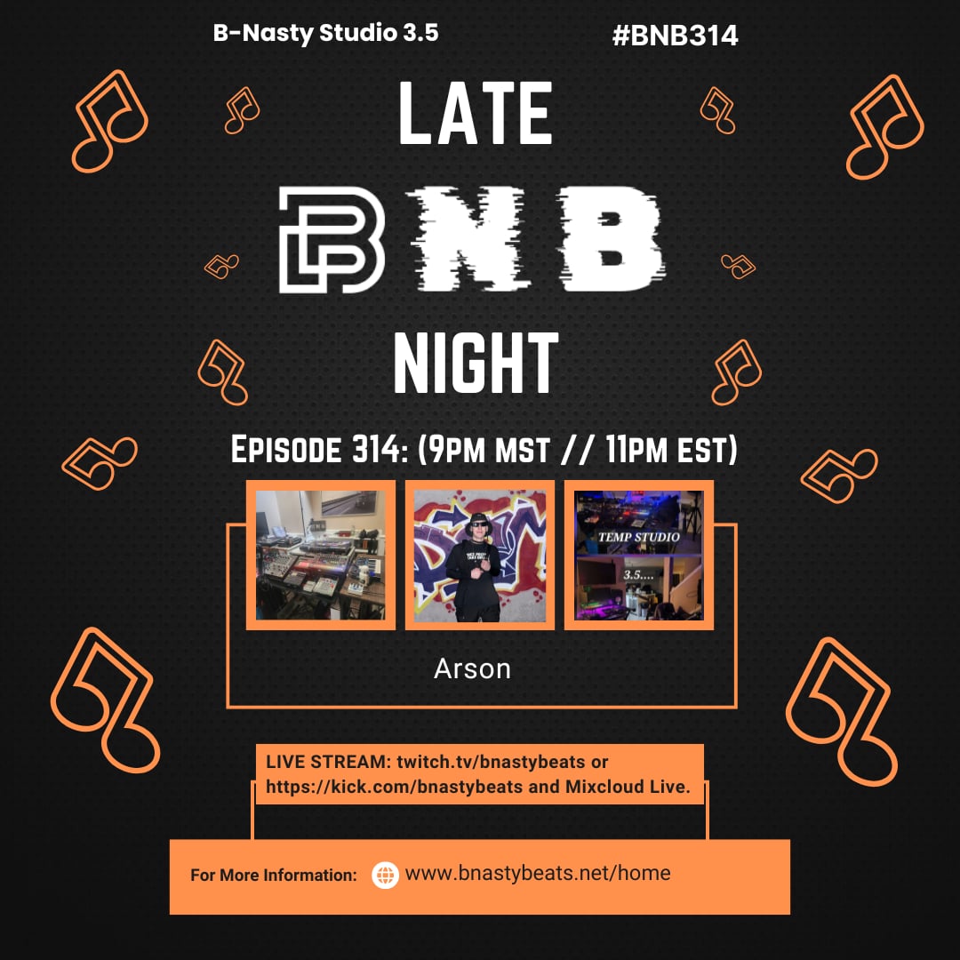 nickkhamvongsa's tweet photo. @BNastyBeatss This Wednesday with Arson ... LETS GET IT!!!

#twitchstreamer #twitchaffilliate #yycunderground https://t.co/gfZjqbQxLu
