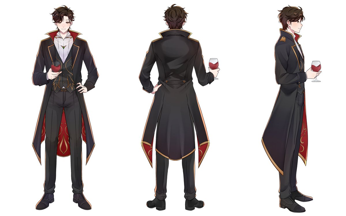 Skwuddle's tweet photo. Heya! My name is Skwuddle and I'm a VTuber from the land down under! 🇦🇺 
I'm still prepping my stream. So in the mean time here's my reference sheet! Model and rigging done by the amazing @yuayumi_ 
I look forward to meeting you all soon! https://t.co/DcGvITk5gv