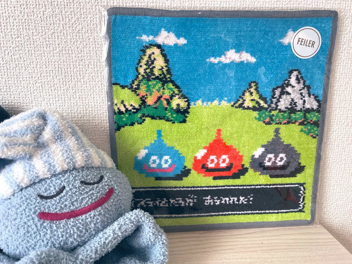 mememabe58's tweet photo. ドラクエ✖️フェイラーコラボ狙ってた柄ではなかったけど届いてみると可愛くて使えない🥹💗 https://t.co/CIMJ6kYXrR