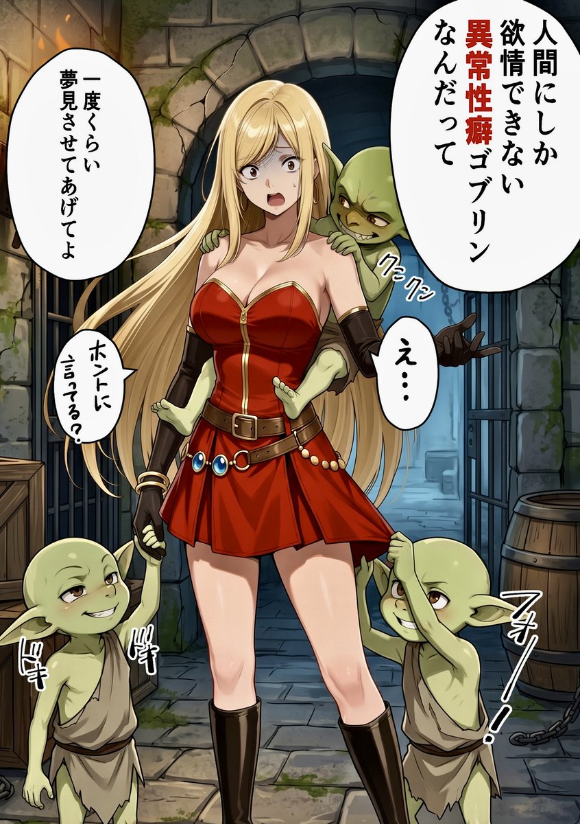2yn2_'s tweet photo. 判断能力が低いゴブリン
(1/7) https://t.co/EVQAzHyIOz