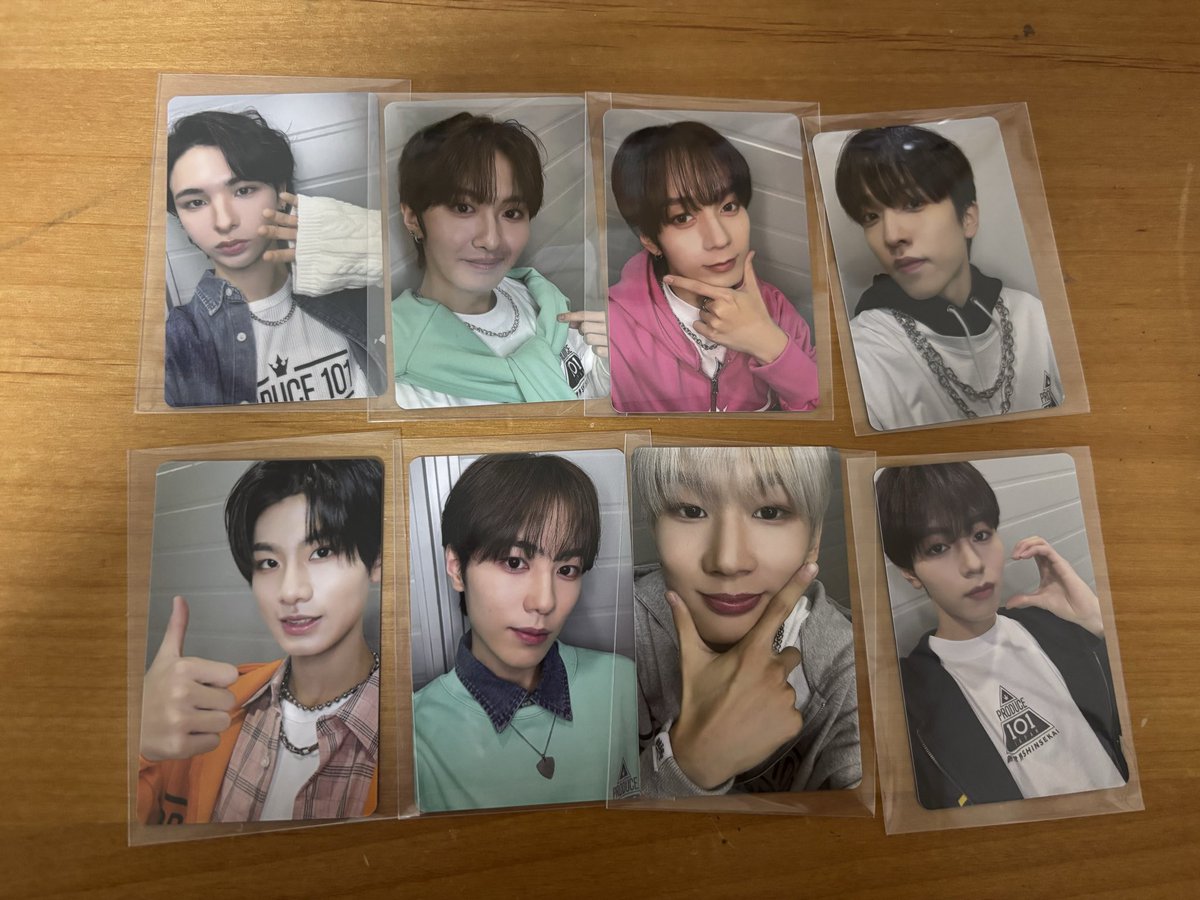 wth__ox's tweet photo. PRODUCE101JAPAN新世界 日プ 新世界 
タワレコ 練習着 交換 トレカ 買取

【譲】 画像

【求】 買取 全て40円/枚+送料(110円)

paypayでのお取引き
梅田手渡し(送料なし)or郵送

お気軽にリプ・dmまで📮

#日プ新世界 #日プ新世界交換  #ko1keyz https://t.co/LmgcAEYJem