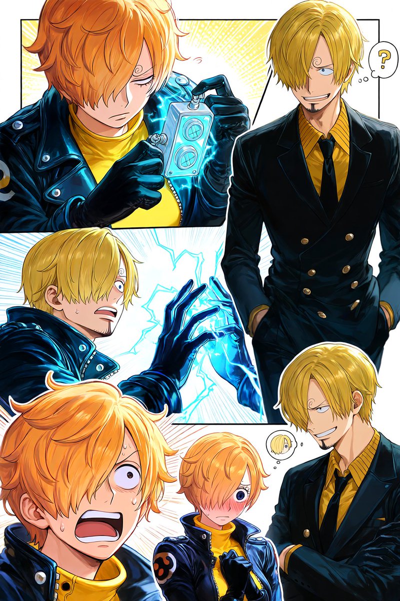 RCOSxx's tweet photo. Some of Vegapunk lilith and Sanji bodyswap https://t.co/fsmvaYxMYK