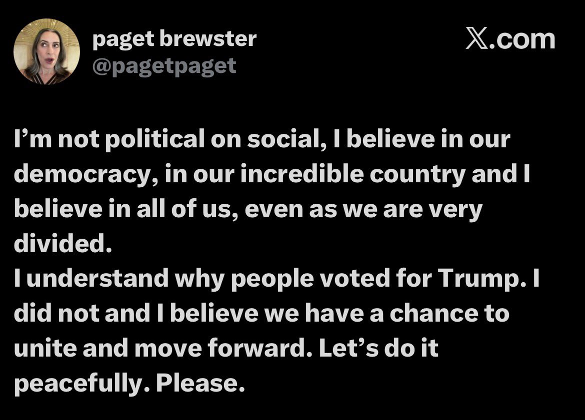 myfromthevault's tweet photo. paget brewster has been tweeting weird things for years im not sure why people continue to baby her https://t.co/MGrP0N60Dh