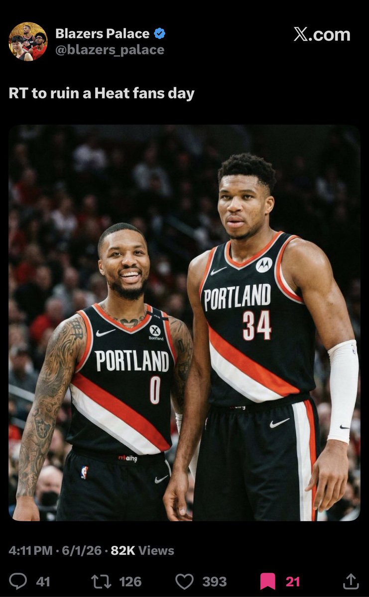 Giannis AntetoHEAT tweet media