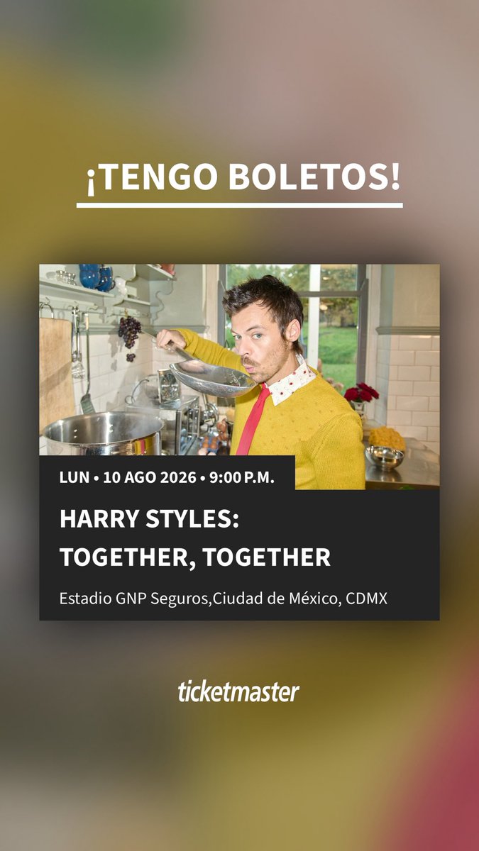 lilvenary's tweet photo. holaa, estoy vendiendo mi boleto en zona PIT disco para Harry Styles el 10 de agosto, al mismo precio, me ayudan  porfi a compartir @mx_tickets @ailoviutl @silvaanaavaz https://t.co/IOz8X9ct1m