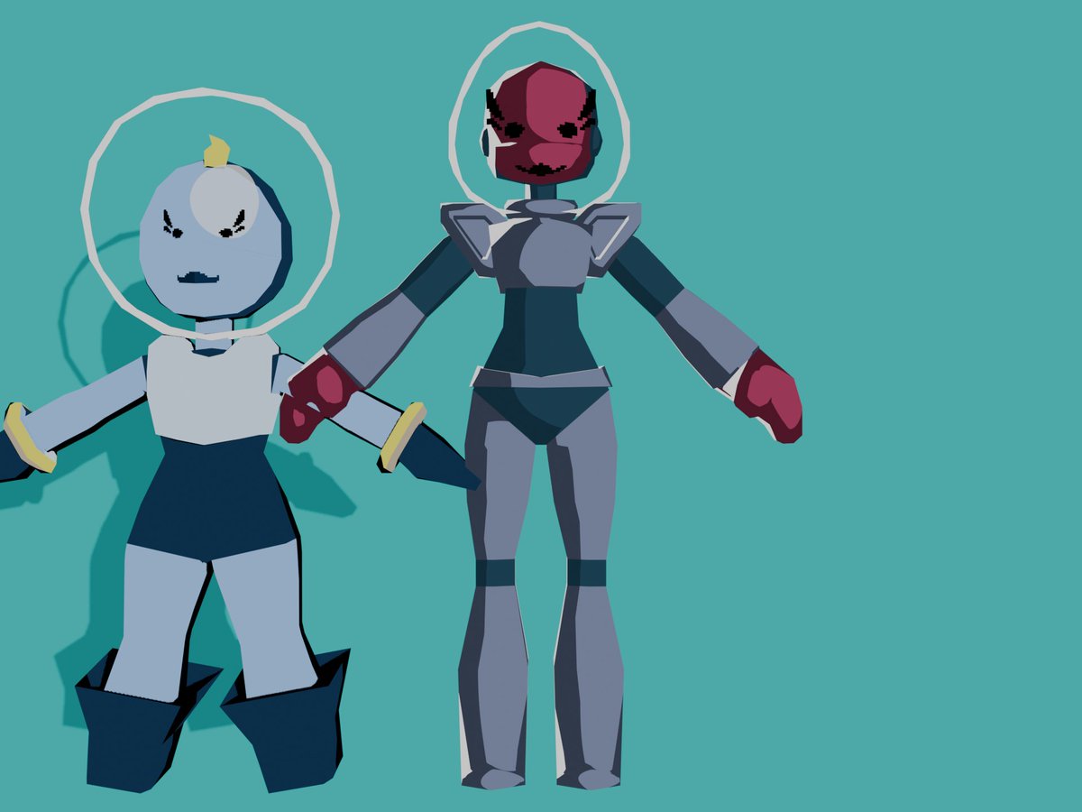 GreenGoopoid's tweet photo. Got the urge to make another astronaut. I really like her colors and proportions but I think the face and head look a little wonky. https://t.co/4vBjEfJ3cJ