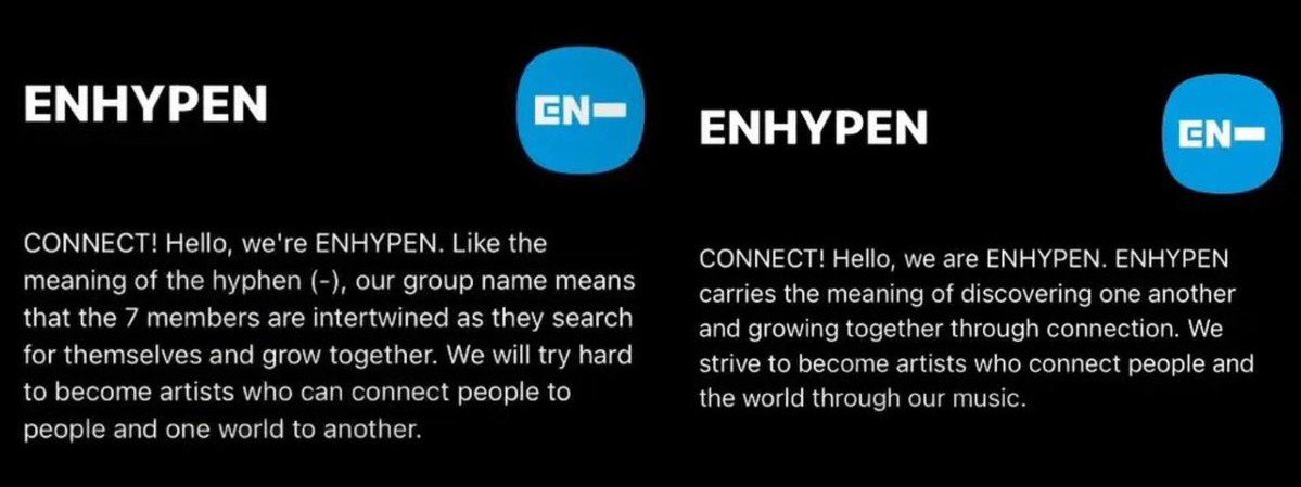 ENHYPEN_Charts's tweet photo. #ENHYPEN changed their bio on Weverse. https://t.co/EmnXoC5fcw