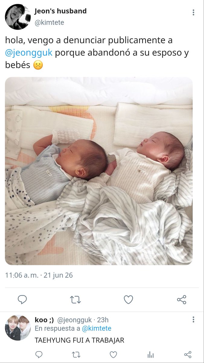ghoostkoo's tweet photo. mini #taekookau first time 

solo el tetegugu siendo padres primerizos https://t.co/UTkHFsVqhe