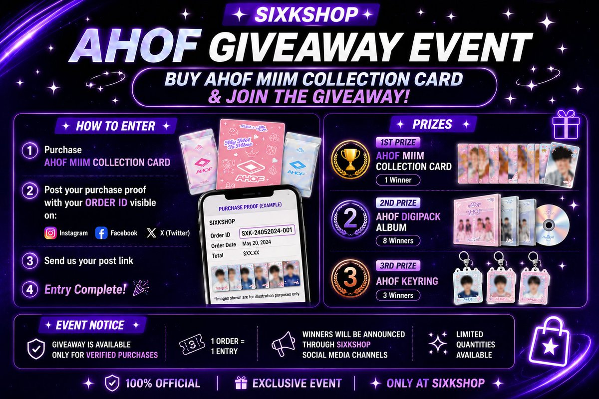 SHOPEE_SIXKSHOP's tweet photo. 🚨 AHOF 3rd Mini Album [RUN TO YOU] is now on sale! 🚨

💙 FOHA, let's go!
🎶 Grab your copy of [RUN TO YOU] now!
🎁 Don't miss the SIXKSHOP Exclusive MIIM Collection Card Event too~

#AHOF #RUNTOYOU #FOHA #SIXKSHOP #MIIMCard 💙 https://t.co/i5wF06ovTO