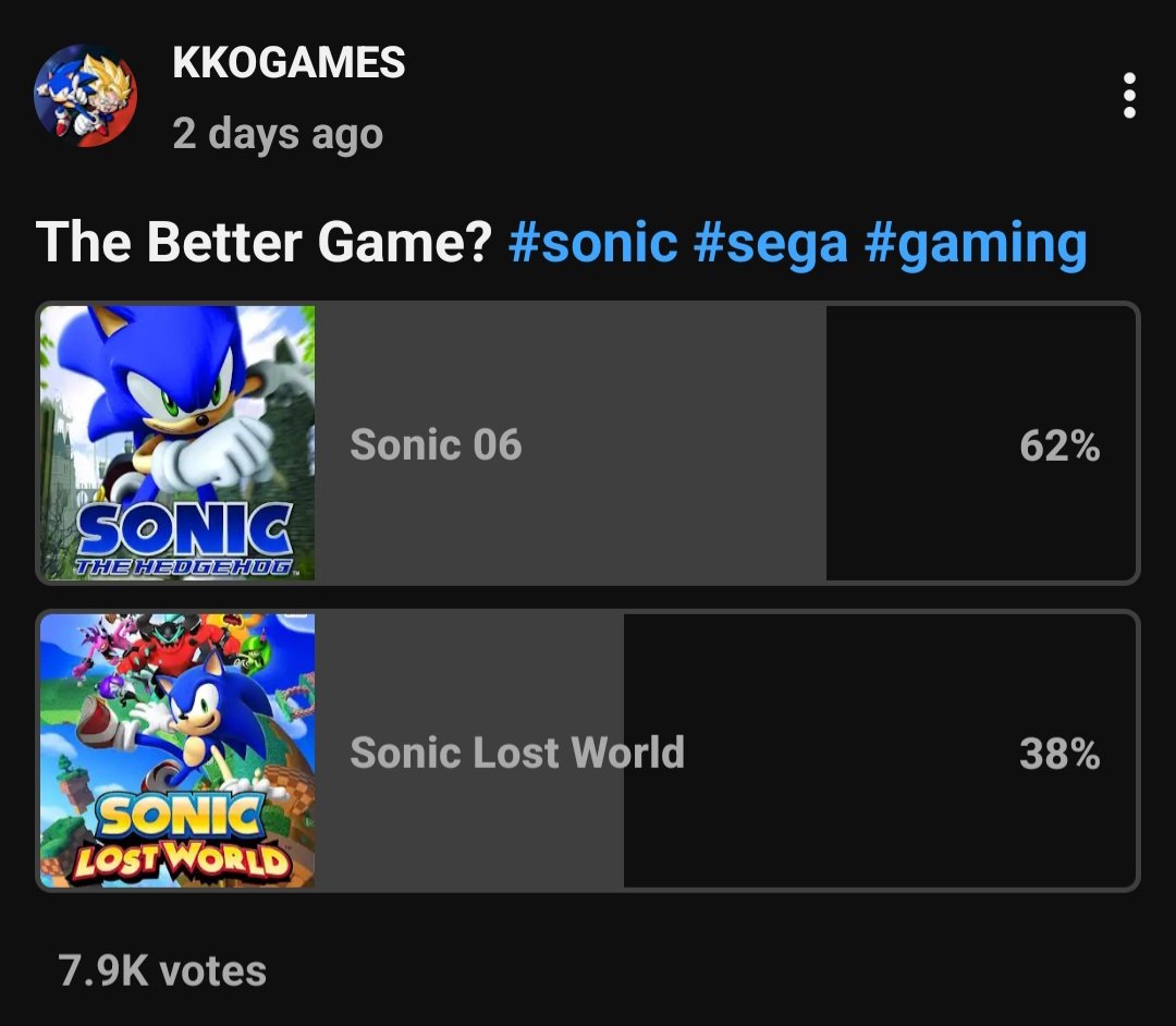 KingknockoutG's tweet photo. Do You Agree? #sonic https://t.co/TDtqQMGjvg