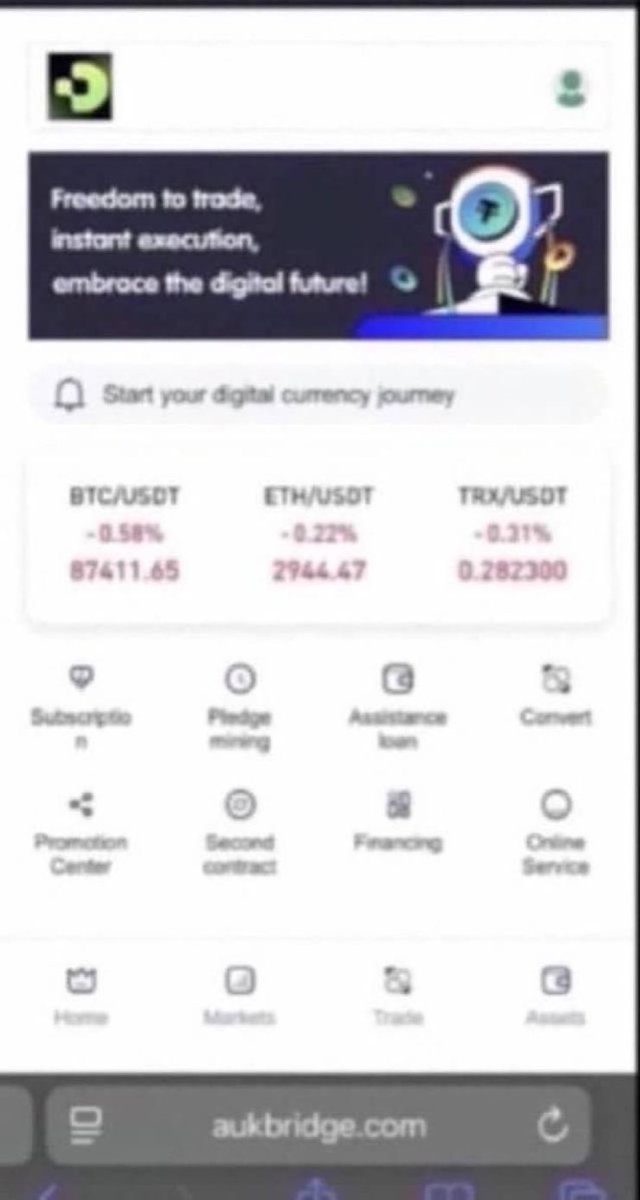 luisitobarros's tweet photo. Crypto User's Alert 🚨⚠️ 
#Aukbridge — tied to misleading trading opportunities that result in wallets drained or withdrawals denied after deposits. Exercise caution. Affected? ✉️DM for recovery guidance.

#cryptoscam #cryptorecovery https://t.co/PKvZsG2YDy