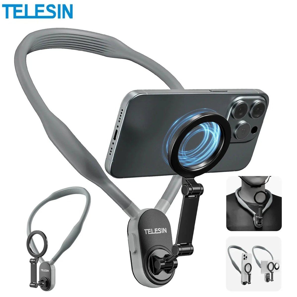 MuhammadIb45439's tweet photo. Stay hands-free with the Magnetic Neck Phone Holder. Strong magnetic grip, flexible, and comfortable wear for watching videos, recording content, and video calls.

Q: Does it fit all phones?
A: Yes, it supports most smartphones.

Order now and enjoy hands-free convenience anytime https://t.co/XwWFIVqykC