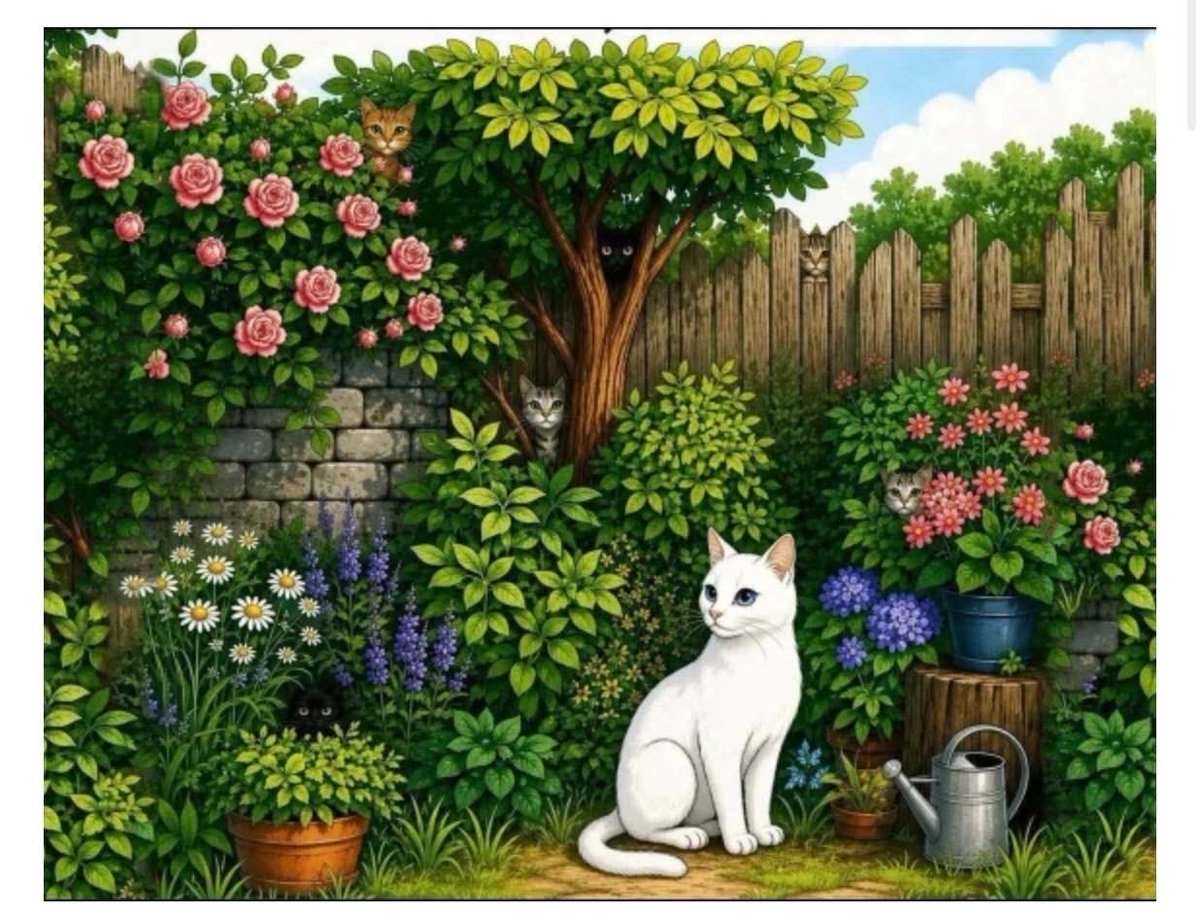 khan24955724's tweet photo. How many cats are in this picture? https://t.co/HkpuJ7ZEde
