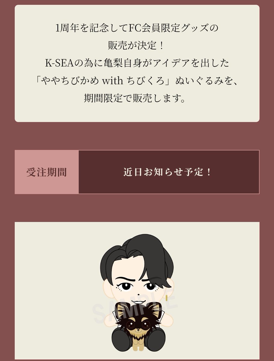 kame_m2ck_0223's tweet photo. あーーー！何だこの可愛いぬいは🐢🐶楽しみすぎる🥹🩷
#亀梨和也オフィシャルファンクラブ
#亀梨和也 亀梨くん https://t.co/MPt46lazD5