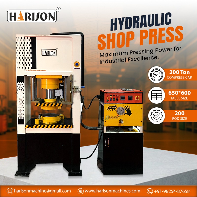 harisonmachines's tweet photo. Hydraulic Shop Presses deliver powerful pressing performance for bending, straightening, assembly, and repair tasks. Built for precision, durability, and dependable operation in workshops and industries.
https://t.co/fnKEjmYyCW
#HydraulicShopPresses #ShopPress #HydraulicMachines https://t.co/RWuTCvriUU