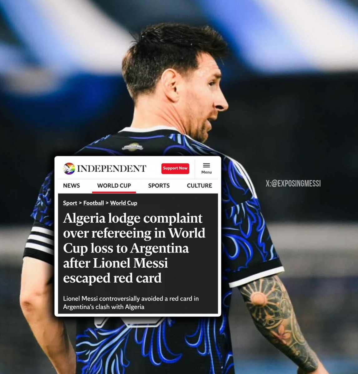 Exposing Messi Every Day tweet media