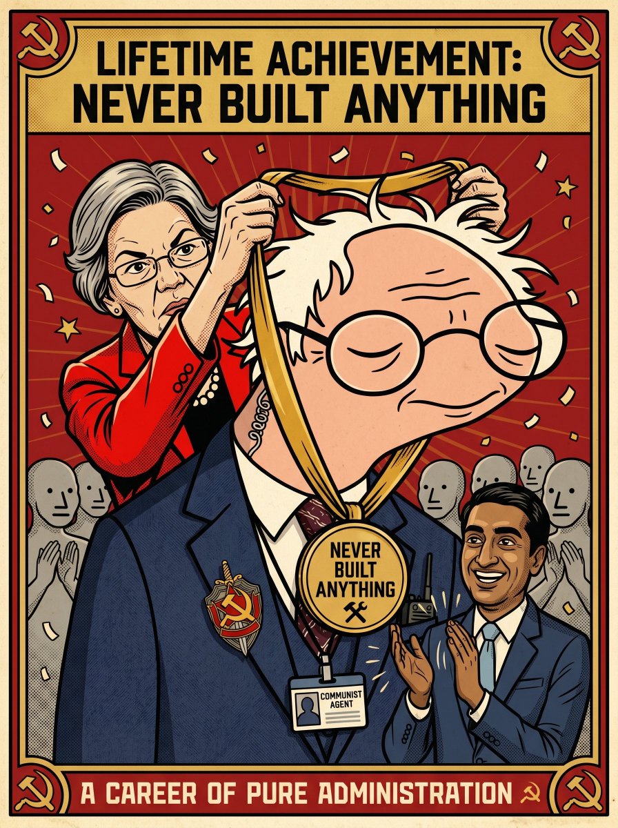 BurnieSendersX's tweet photo. Finally, some recognition, comrades ☭ https://t.co/pRGGUmOxyG