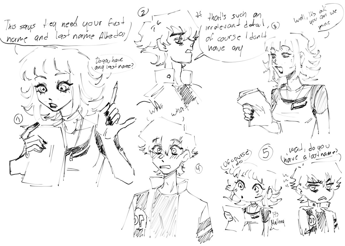 PomegranateSunn's tweet photo. This LunaBedo interaction I had in my sketchbook for a while now https://t.co/Fxe8HHczzf