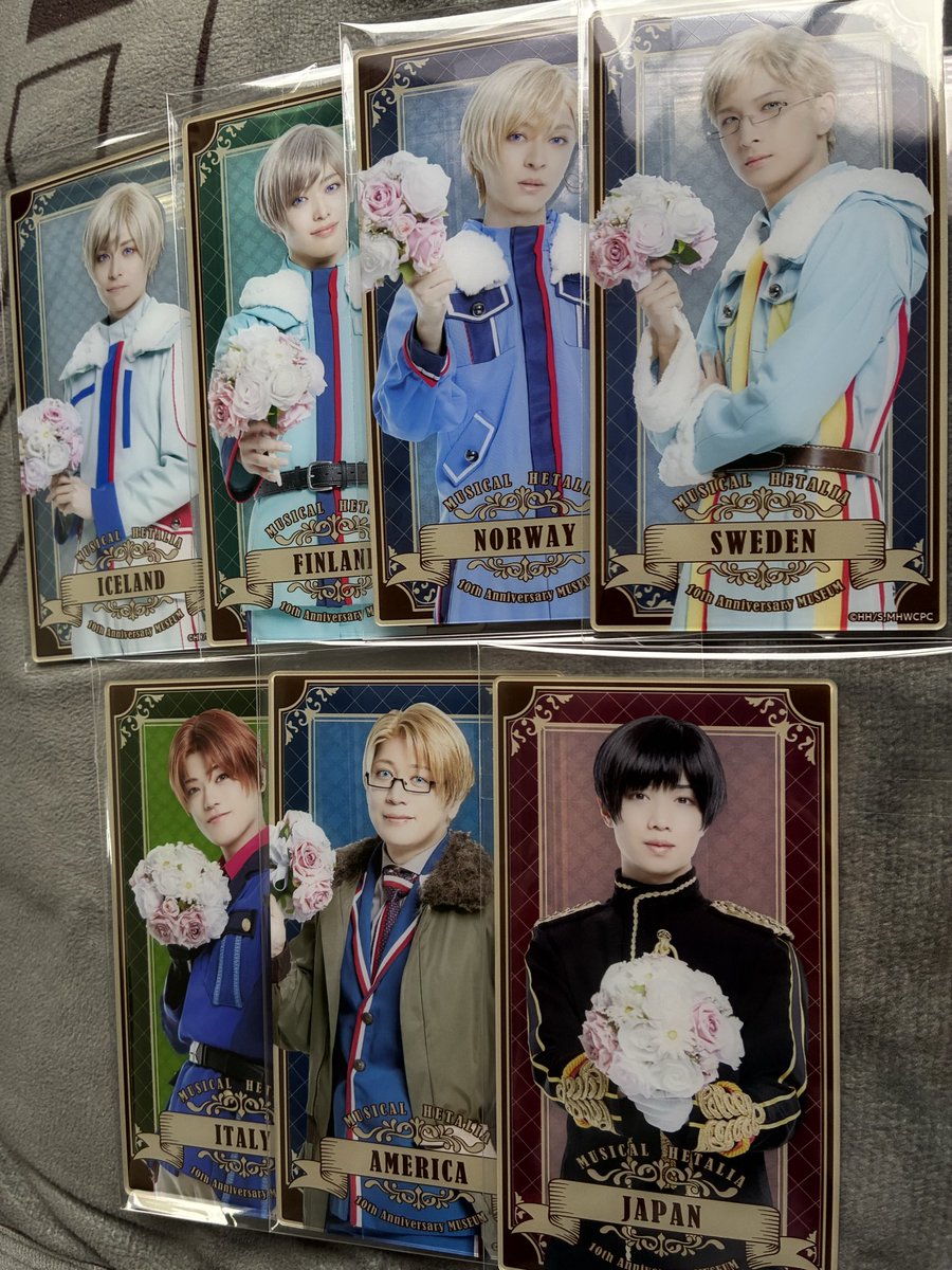 PanpanA07's tweet photo. 【交換】ヘタミュ ヘタミュミュ ミュージアム アクリルバナーカード

譲:伊、日、米、氷、芬、典、諾
求:普、独、蘭、丁

本日大阪での手渡し可能です。
それ以外は郵送予定です。

日は普との交換でお願いします。 https://t.co/jQNtd9jcs4