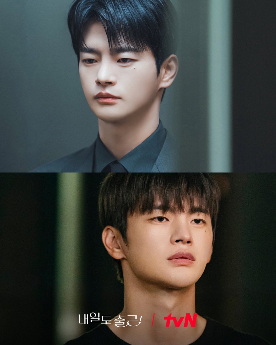 CJnDrama's tweet photo. 강시우♥차지윤 비주얼 취향 월드컵💘

✅강 책임님의 칼각 수트 VS 포근한 니트
✅대학생 지윤의 긴머리 VS 직장인 지윤의 단발
✅깐머 시우 VS 덮머 시우
✅지윤의 출근룩 VS 퇴근룩

전 못 고르겠습니다...🥹 댓글로 취향 알려주세요👇💕

[월화] 저녁 8:50ㅣtvN
#즐거움엔20tvN #내일도출근! #SeeYouatWorkTomorrow!
#tvN #Wavve #웨이브