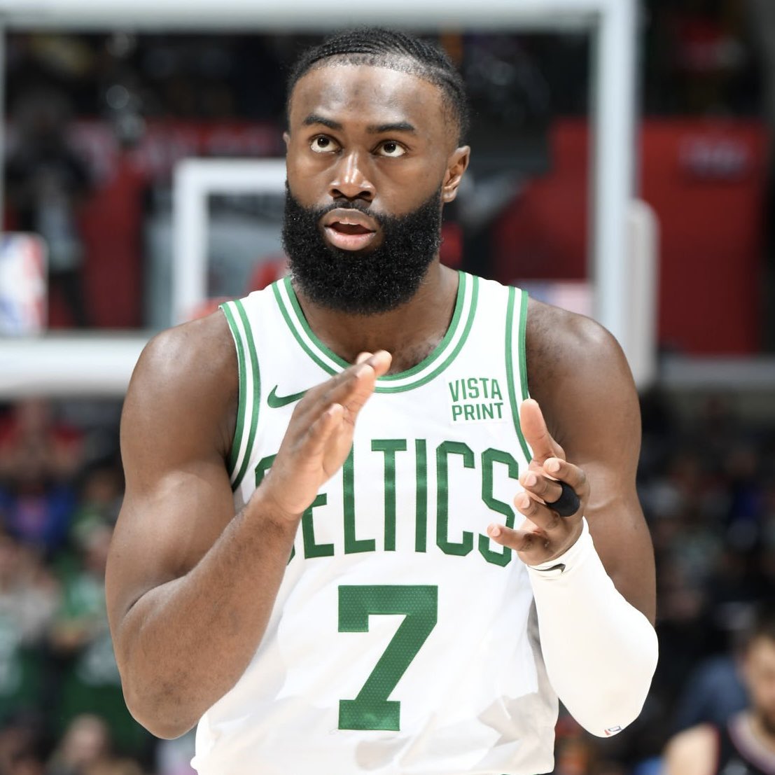 PolymarketHoops's tweet photo. JUST IN: There’s going to be a fallout and hard conversations had about Jaylen Brown in Boston after the failed Giannis deal, per @ShamsCharania.

This might be the end… https://t.co/SpkRndQs2v