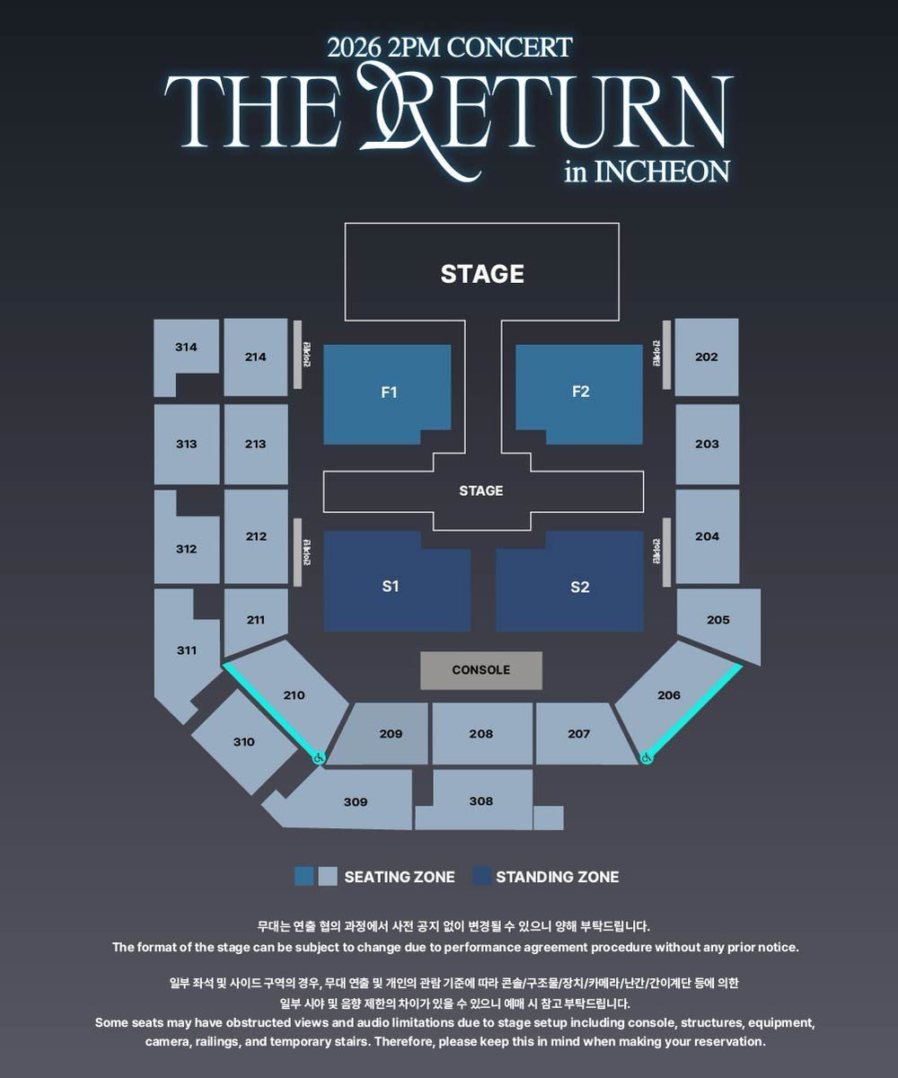 OnMyWay2SeeU's tweet photo. FANCLUB PRESALE is available exclusively to members of the HOTTEST 9th Generation, JUN. K Official Fan Club, Nichkhun Official Fan Club, Jang Wooyoung Official Fan Club, Lee Junho Official Fan Club, and Hwang Chansung Official Fan Club.

FANCLUB PRESALE VERIFICATION
-  VERIFICATION PERIOD: Tuesday, June 30, 2026 2PM - Wednesday, July 8, 2026 11:59PM (KST)

FANCLUB PRESALE : Thursday, July 9, 2026 8PM - 11:59PM (KST) (Purchase Limit : 1 ticket per person for each show / Duplicate fanclub verification is not permitted.) - Fanclub presale is available only to HOTTEST 9TH GENERATION Membership & Individual Member Fan Club members who have completed fanclub verification on the presale page within the designated period.

GENERAL SALE : Friday, July 10, 2026 8PM ~ (KST) (Purchase Limit : 2  tickets per person for each show)
- 2 tickets per person for each show, including the ticket purchased through the FANCLUB PRESALE

#2PM #2PM_THE_RETURN #THE_RETURN_in_INCHEON