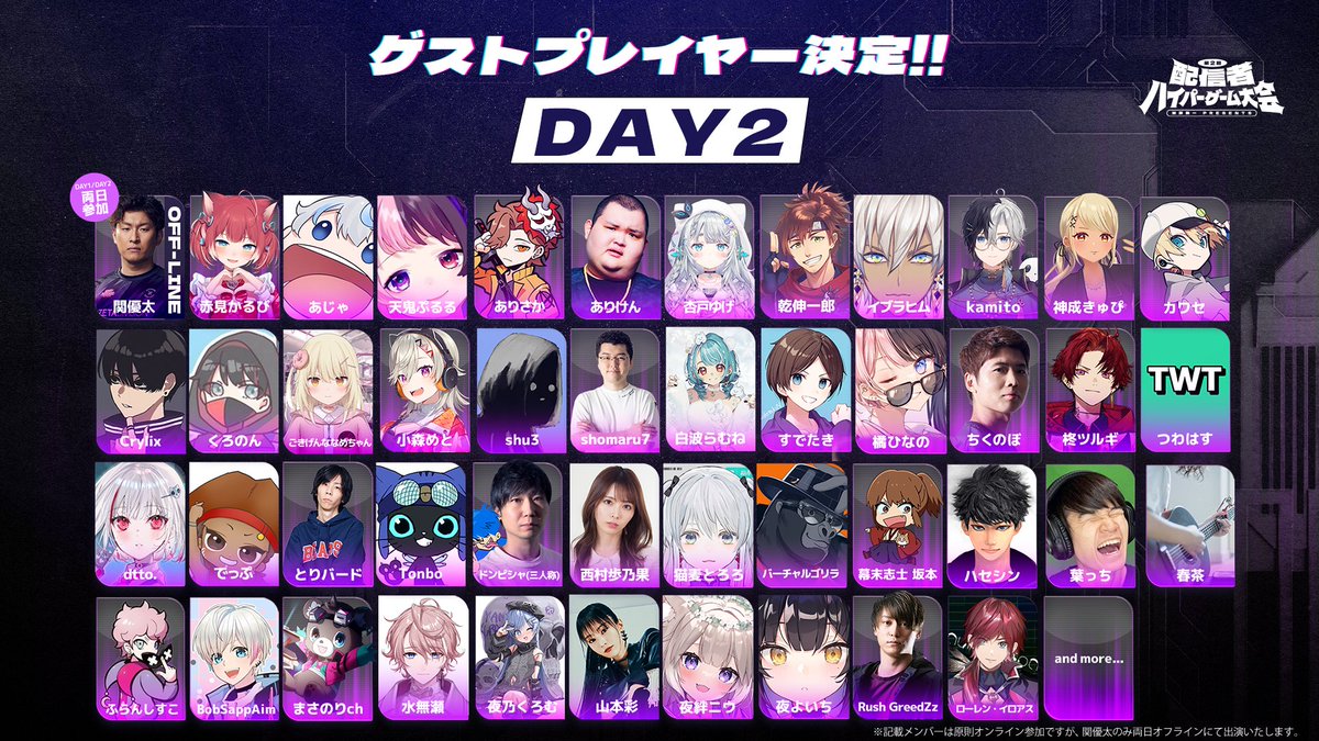 orggg1234's tweet photo. ここで一旦ハイゲ1,2のメンバーと
ハイゲ2のゲストメンバーを振り返ってみましょう https://t.co/cEPP0VIY9O