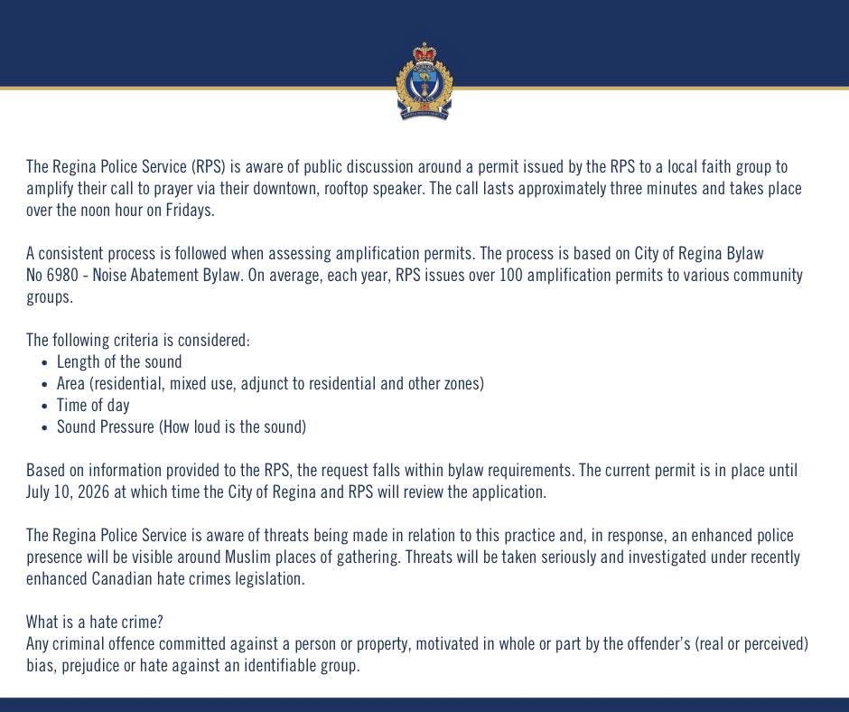 DeiCivitas's tweet photo. Here it begins.

Canada’s new “hate crime” legislation has only just been passed, and already it is being used as a cudgel to threaten people and suppress the expression of views which are not government approved.

Canada is fast becoming a censorship state.

It is intolerable for the US to have an imitation Chinese dictatorship on its northern border.

Massive pressure must be brought to bear to force the Canadian regime to roll back the draconian legislation which is suppressing fundamental human rights and freedoms.