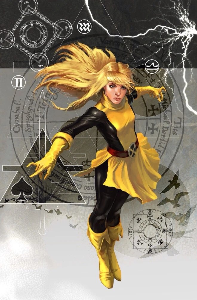 limbolusts's tweet photo. unsurprisingly this is my favorite illyana costume and look. i like new mutants era illyana the best https://t.co/Bofb1GLGnG